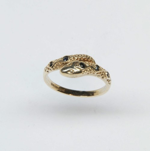 9ct Gold Snake Ring